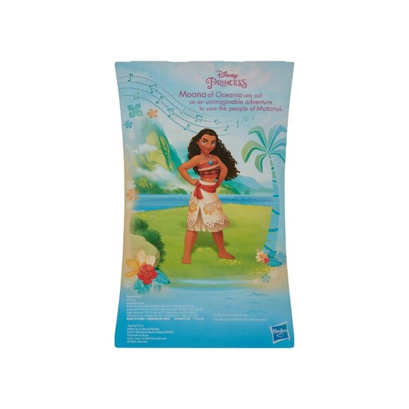 Disney Princess Musical Moana Doll with Necklace, Sings How Far I'll Go - Picture 3 of 5